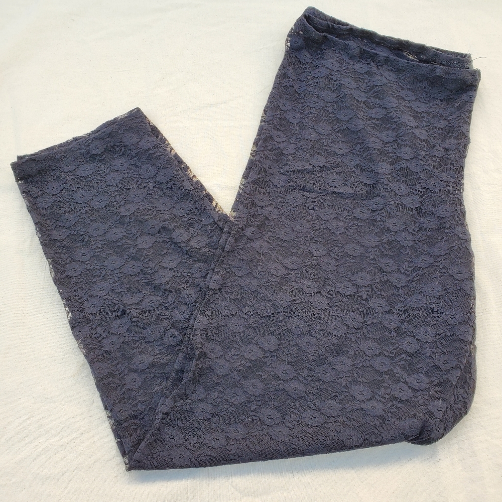 Torrid lace black leggings women's size 4